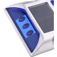 KOOJN Solar Red and Blue Dual Color Spike Flashing Light Road Surface High-speed Buried Light Fence Truck Tail Light Anti rear