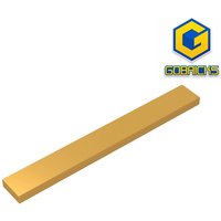 Gobricks 10PCS Plate Brick Particles 4162 1x8 Compatible Assembles For Building Blocks Parts Educational Creative Gft Toys Adult