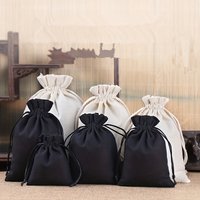 Canvas Drawstring Pocket, Linen Drawstring Storage Bag, Jewelry Gift Packaging Storage Bag, Small Toy Cloth Bag