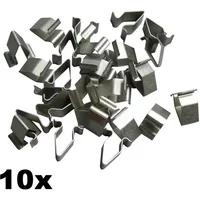 10pcs Metal Trim Panel Clips Seat 16mm Boot Tailgate Interior Lining 3B9867289 4A0867276B Interior Accessories Car Clip