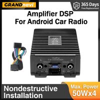 Car DSP 4 Channel Radio Amplifier Equalizer For Android Radio Non Destructive Modification Sound Enhance Multimedia Radio Player