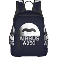 New Airbus Beluga A350 Backpack Daypack Large Capacity Kids BookBag School Bag Shoulder Bags for Men Women