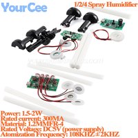 USB Mini Humidifier Module Type-C 4 2 1 Channel Mist Maker and Driver Circuit Board Fogger Atomizer Oscillating Ultrasonic