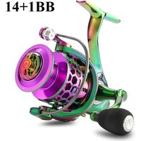 EASYFISH Gear Ratio, 22LB Max Drag, SK 1000-6000 Series, 5.0:1/4.7:1 CNC Metal Rocker,Spinning Fishing Reel,For Freshwater Saltw