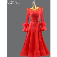 Modern Dress Girl Waltz Clothes Competition Suit Standard Ballroom Women High Quality Dance Evening Outfit Practice Wear Costume