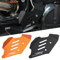 For 790 890 Adventure R S 2019 2020 2021 2022 2023 2024 2025 2026 790ADV Motorcycle Rear Pedal Guard Heel Protective Cover Guard