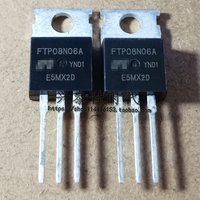 Original 6PCS/lot FTP08N06A 120A55V TO-220