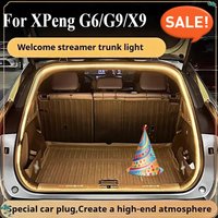 For XPeng G6/G9/X9 2021-2024 2025 Dynamic Flowing Trunk LED Strip car trunk led light,High-Brightness LED,Tool-Free Installation