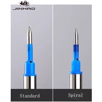 5PCS Jinhao Gel Ink Refills for Ballpoint Pen,Perfect for Office Business,Executive Pen (Standard/Spiral) (Blue/Black Ink)