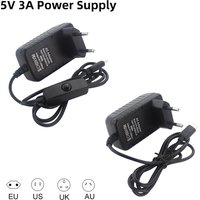 5V 3A Raspberry Pi 4 Power Supply USB Type C Port 100-240V Power Adapter for Pi 4 Orange Pi 3B OPI Zero 3 Charger