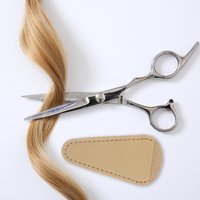 3Pcs Hair Cutting Scissors Covers Case Black Rosy Beige Protective Sheath Hairdressing Tool Barber Accessories