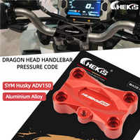 Chekis Is Suitable for Sym Husky Adv150 Motorcycle Modification Accessories, Handlebar Fixing Cover, Faucet Handlebar Pressure Code, Front Handlebar Fixing Cover, Aluminum Alloy