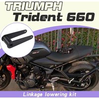 Compatible with Triumph Trident 660 motorcycle rear shock absorber suspension link lowering kit and accessories