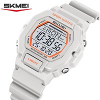 SKMEI 2573 Sports Countdown Electronics Digital Watches For Men Women 5Bar Waterproof Chrono Military Wristwatch Reloj Hombre