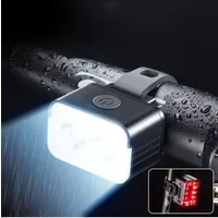 AliExpress Bicycle Waterproof Night Riding Light Illumination Front Lights Brake Warning Mountain Road Bicycle Rear Lights Riding Equipment