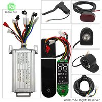 M365 Electric Scooter Brushless Motor Universal Controller LED Dashboard 36V 350W Kit for Xiaomi M365 Repair Conversion