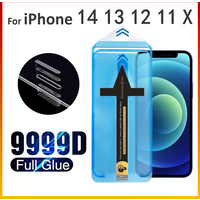iPhone 14 Pro Max 12 13 Dust Free Phone Screen Protector Glass With Install Kit Remove Explosion Proof Without Bubbles magicjohn