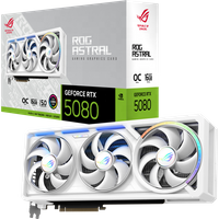 2025 New ROG Astral RTX 5080 16GB GDDR7 WHITE OC Gaming Graphics Card GPU RTX 5080 AI Computing Video Cards for Gaming PC