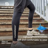 Summer outdoor cycling leg sleeves, breathable and quick drying cycling leg sleeves, night running sports gear, refle