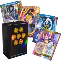 50pcs Dragon Ball Cards Shiny Son Goku Super Saiyan Series Signature Game Card Classic Collection Toys