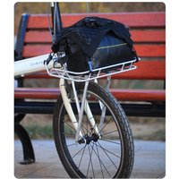 20 Inch Bike Front Rack Aluminum Alloy Super Light Front Basket for Dahon D7 D8 P8 Folding Bike