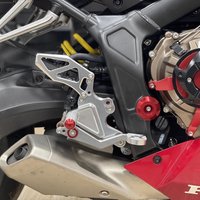 For CBR650R CB650R CBR CB 650R 2021-2023 Motorcycle Accessory CNC Footrests Rearset Rear Footpeg Foot Rests
