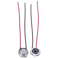 5/10Pcs 8 Ohm 0.5/1W Round Speaker 10mm Mini Ultra-thin Loudspeaker Horn For Mobile Phone Computer DIY Repair