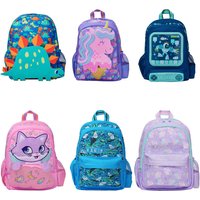 Australian backpack cartoon backpack for elementary school students, medium size ultra lightweight backpack with reduced weight