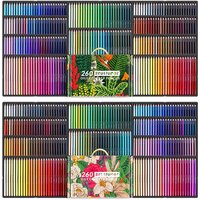 520 Colored Pencils, Rich Pigmented Soft Core Coloring Pencils, Pre-sharpened Color Pencil Set with DIY Color Chart