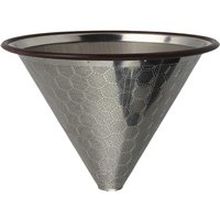 600 Mesh 304 Stainless Steel Coffee Filter Fine Mesh 1-3 Cup Pour Over Drip Coffee Filter Portable Camping Coffee and Tea Tools
