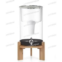 Recharge Glass Alkaline Water Filter Dispenser Countertop Water Filter System Purifier Pitcher for Home and Office