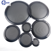 2/3/4/5/6.5/8/10 inch Speaker Net Cover Metal Iron Wire Grilles Mesh High-grade Speakers Plastic Frame Enclosure for Car Home