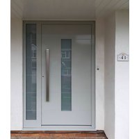 Aluminum Exterior Door with Glass Modern Entrance Casement Entry Doors for House Decoration Main Front Security Door Custom-made