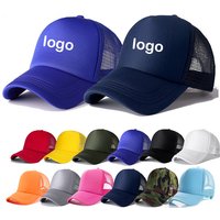 5 Panel Cheaper Trucker Hats Customized Logo Mesh Baseball Caps Men Women Sports Team Snapback Caps Summer Sun Dad Hat Gorras