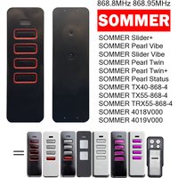 SOMMER 4018V000 TX55-868-4 TX40-868-4 4019V000 4018V064 4018 4019 Pearl Vibe Twin+ Status Garage Door Remote Control 4 Channels