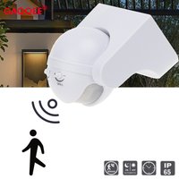 AC 220V-240V automatischer Pir Infrarot-Bewegungs sensor Detektor Doppels onde Induktion bewegung Lichtsc halter Outdoor IP65 Grad