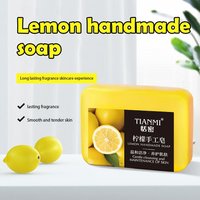1/2PCS lemon handmade soap, moisturizing and cleaning, suitable for all skin types, can be used by both men and women skin care