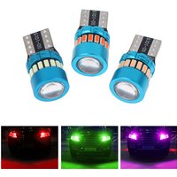 10-Pack T10 LED Bulb Kit Error-Free CANBUS for Dome Map License Plate & Interior Lights Auto Vehicle Lighting Upgrade