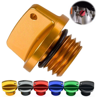 Durable Motorcycle Fuel Tank Cap Universal O-Ring Seal Anti-Leak Engine Oil Filler Cap Replacement Parts Moto Accessories