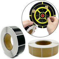1000/Pcs Shooting Target 22mm Square Brown Black Repair Target Stickers Shooting Target Bullseye Stickers Shooting Accessories
