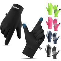 AliExpress NONE Winter Warm Knit Anti Slip Touchscreen Running Gloves for Men Women Outdoor Sports Cycling