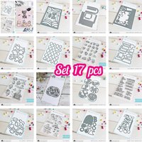 Mama Elephant Halloween Pumpkin Ghost June 2026 New Metal Cutting Dies Stamps for DIY Handmade Photo Album Scrapbooking Calenda