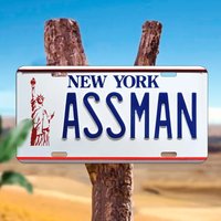 Aluminum Painting Vintage New York ASSMAN License Plate with Statue of Liberty Retro Metal Tin Sign Wall Decor For Home Bar Man