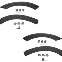 Wheel Mudguard Arch Cover Scratch Resistant Sporty Front Hood Wheel Arch Trim Fit for BMW Mini Cooper R50 R53 R52