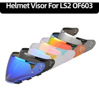 For LS2 OF603 Infinity II Helmet Shield Lens Visor Windshield Sunshade UV Protection Helmet Visors Casco Moto Accesorios