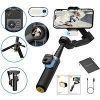AOCHUAN X3 Ai 3Axis AI Tracking Anti-Shake Gimbal Stabilizer Built-in Telescopic Rod With light and Ai module For Smartphone