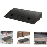 1/2pcs Car Wheel Driveway Ramp, Portable Non-Slip Tire Step for Curb, Porch, RV, Threshold Ramp, Automotive Accessory