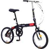 AliExpress Folding Bicycle Men's And Women's Outdoor Lightweight Shock Absorption Mini Adult 16 Inch Adult Children's Student Bike New 2023