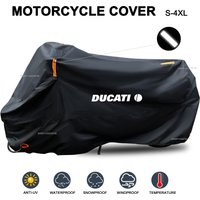 Pokrowiec na motocykl Ducati Panigale V4 V4S Multistrada 950 950S 1100 1200 1260 1200S, wodoodporny, chroniący przed promieniami UV, osłona przeciwdeszczowa.