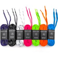 Waxed Skate Laces Dual Layer Braid 84/96/108/120in For Sports Roller Derby Skates Boot Ice Hockey Skates Shoe Hockey Accessories